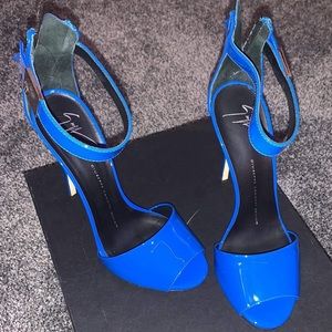 Electric Blue Giuseppe Zanotti heels